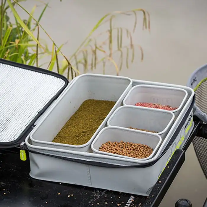 Matrix EVA Bait Cooler Tray, Hellgrau Mit Kübel – Bild 5