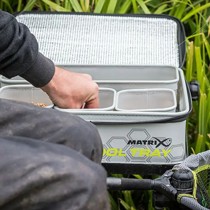 Matrix EVA Bait Cooler Tray, Hellgrau Mit Kübel – Bild 6