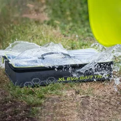 Matrix EVA Bait Tray, XL, Dunkelgrau Mit 6 Kübel -Günstiges Matrix Geschäft matrix eva bait tray xl inc 6 tubs 6