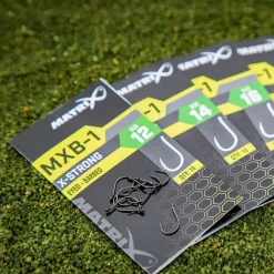 Matrix MXB-1 Ösenhaken, Widerhaken 12 Matrix MXB-1 Ösenhaken, Widerhaken -Günstiges Matrix Geschäft matrix mxb 1 x strong eyed barbed hooks 3