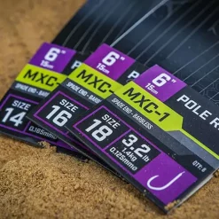 Matrix MXC-1 Vorfach Für Kopfruten, 15cm -Günstiges Matrix Geschäft matrix mxc 1 spade end barbless pole rigs 15cm 2