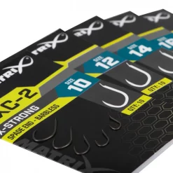 Matrix MXC-2 Plättchenhaken, Ohne Widerhaken 12 Matrix MXC-2 Plättchenhaken, Ohne Widerhaken -Günstiges Matrix Geschäft matrix mxc 2 x strong spade end barbless hooks 2