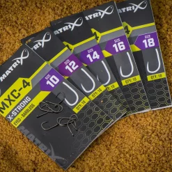 Matrix MXC-4 Ösenhaken, Ohne Widerhaken -Günstiges Matrix Geschäft matrix mxc 4 x strong eyed barbless hooks 3